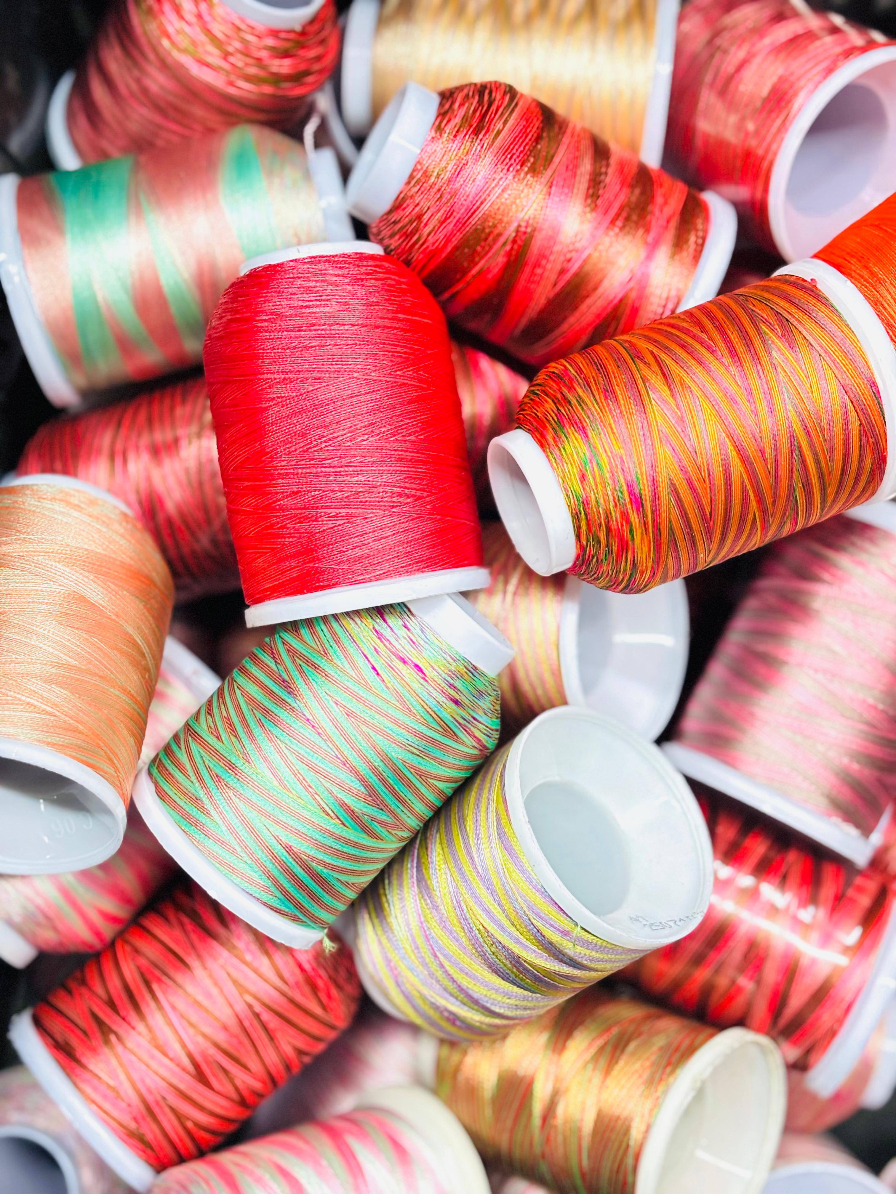 Multi-Color Embroidery Thread